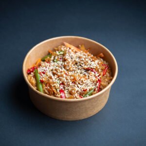 ბრინჯი ბოსტნეულით